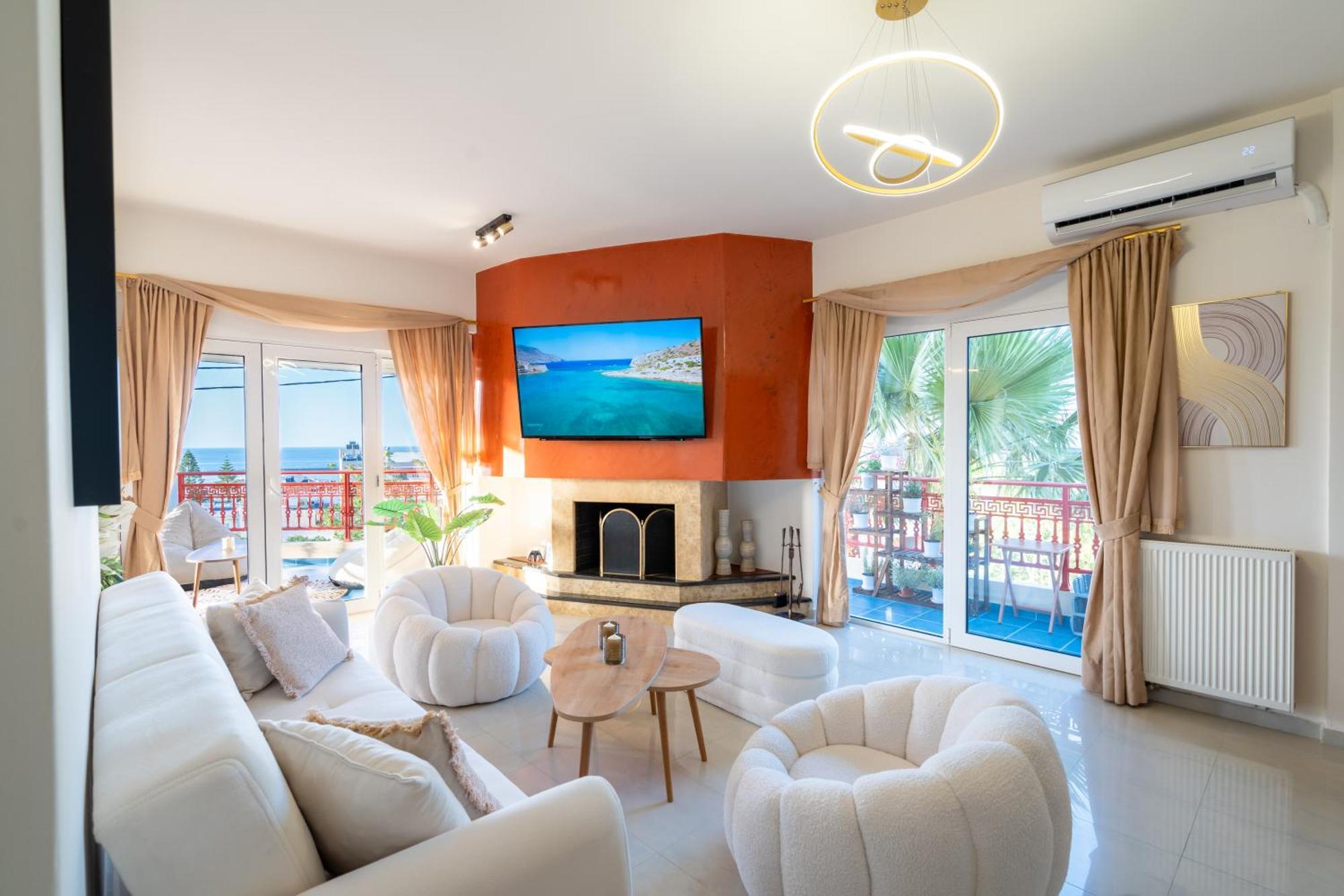 Vdg Luxury Seafront Residence レティムノ エクステリア 写真
